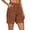 Coffee, variant on Nfurl High Waisted Shorts Women Dressy Casual Wide Leg Shorts with Pockets Summer Cotton Linen Shorts for Going Out Daily Vacation Beach Sky Blue,XXL