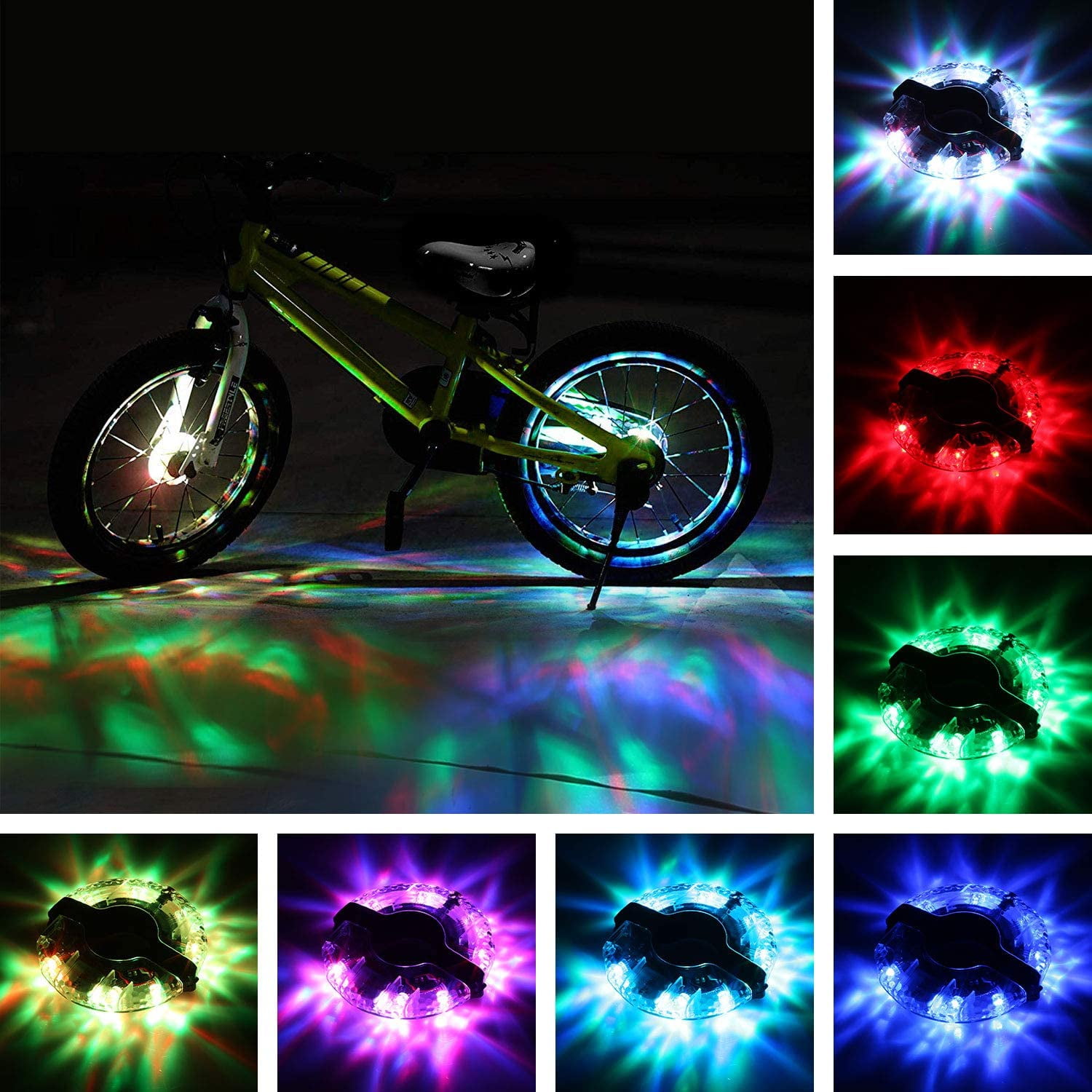 3 Modes LED Bicycle Bike Light Night Ride Headlamp Safe Cycling Waterproof Lamp 