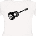 thumbnail image 4 of Inktastic Grunge Guitar Boys or Girls Long Sleeve Baby Bodysuit, 4 of 5