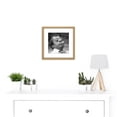 thumbnail image 2 of Warren Portrait Writer Activist James Baldwin Photo 8X8 Inch Square Wooden Framed Wall Art Print Picture with Mount, 2 of 4