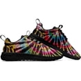 thumbnail image 2 of Coolcustomize Colorful Tie Dye Shoes for Women/Men Non Slip Walking Shoes Comfortable Lightweight Casual Athletic Sneaker, 2 of 6