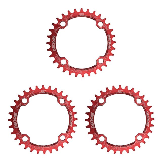 Greeniant Juego de bielas, placa de disco de dientes, piñón estrecho 104BCD, bicicletas de montaña de carretera, juego de cadenas de aleación Type1 NO1