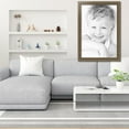 thumbnail image 4 of ArtToFrames 17" x 25" Ornate Silver with Bead Picture Frame, 17x25 inch Silver Wood Poster Frame (WOM-5076), 4 of 8