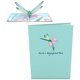 thumbnail image 1 of Tarjeta De Libélula 3D Tarjeta De Felicitación Del Día De La Madre Tarjeta De Medio Pliegue Gran Regalo Para La Madre Kearding EL015950-00, 1 of 5