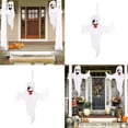 thumbnail image 5 of Halloween Decoration Ghost Flag Ghost Flag Easter Ghost Face Polyester, 5 of 5