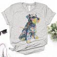 thumbnail image 3 of Camiseta de Schnauzer para mujer, camisetas de anime, ropa de calle divertida para mujer, 3 of 5