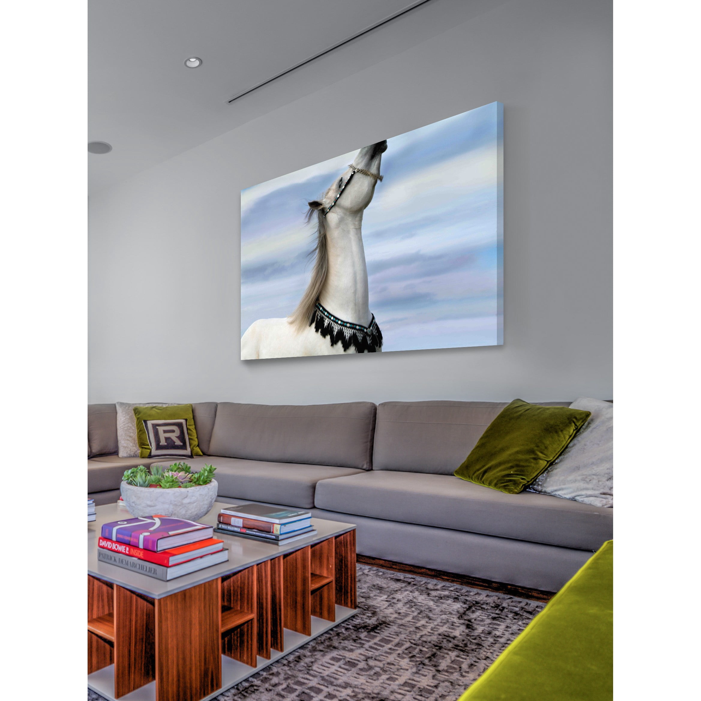 Marmont Hill "Lord of Prance" by Maggie Dee Painting Print on Canvas