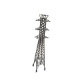 thumbnail image 3 of arctrm 1/200 Electric Transmission Towers Model Accessory Miniature Railroad Towers Style C, 3 of 10