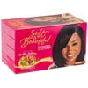 Soft & Beautiful Regular No-Lye Conditioning Relaxer Kit - For Relaxed Hair. Contains Coconut Oil, Olive Oil, Argan Oil.