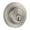 Nickel, variant on Miseno MLK1238SB Elkton Single Cylinder Keyed Entry Deadbolt - Brass
