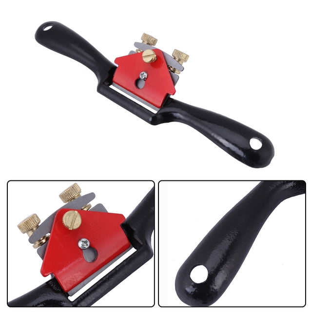 Wchiuoe 9 Inch Plane Spokeshave, Hand Trimming Tool With Screw Woodworking Plane, For Hand Trimming Tool For Wood Craft
