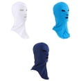 thumbnail image 1 of 3 Piezas Gorros de Natación Baoblaze Protector Solar Máscaras de Cabeza Completa, 1 of 8