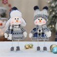 thumbnail image 5 of Regalos de Navidad - Muñeco de peluche animado y adorable, figura coleccionable, decoración de columpio para Navidad, dormitorio, hogar, mesa, escritorio B, 5 of 5