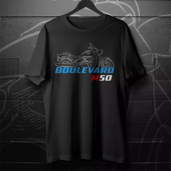 Suzuki Boulevard M50 - Motorcycle T-Shirt for Riders