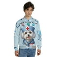 thumbnail image 4 of Just a Certified Nursing Assistant Cna Who Loves Her Maltese All Over Print 3D Baseball Jacket Maltese Dog Lover Gifts Idea Bomber Jacket Softball - 00003, 4 of 6