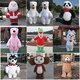 thumbnail image 2 of Disfraz de mascota panda inflable gigante de 2,6 m, oso polar de peluche, accesorios inflables para caminar para adultos, traje de actuación para vacaciones navideñas, 2 of 5