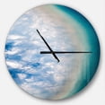 thumbnail image 1 of DesignArt Agate beautiful colorful slices and texture Large Wall Clock, 1 of 2