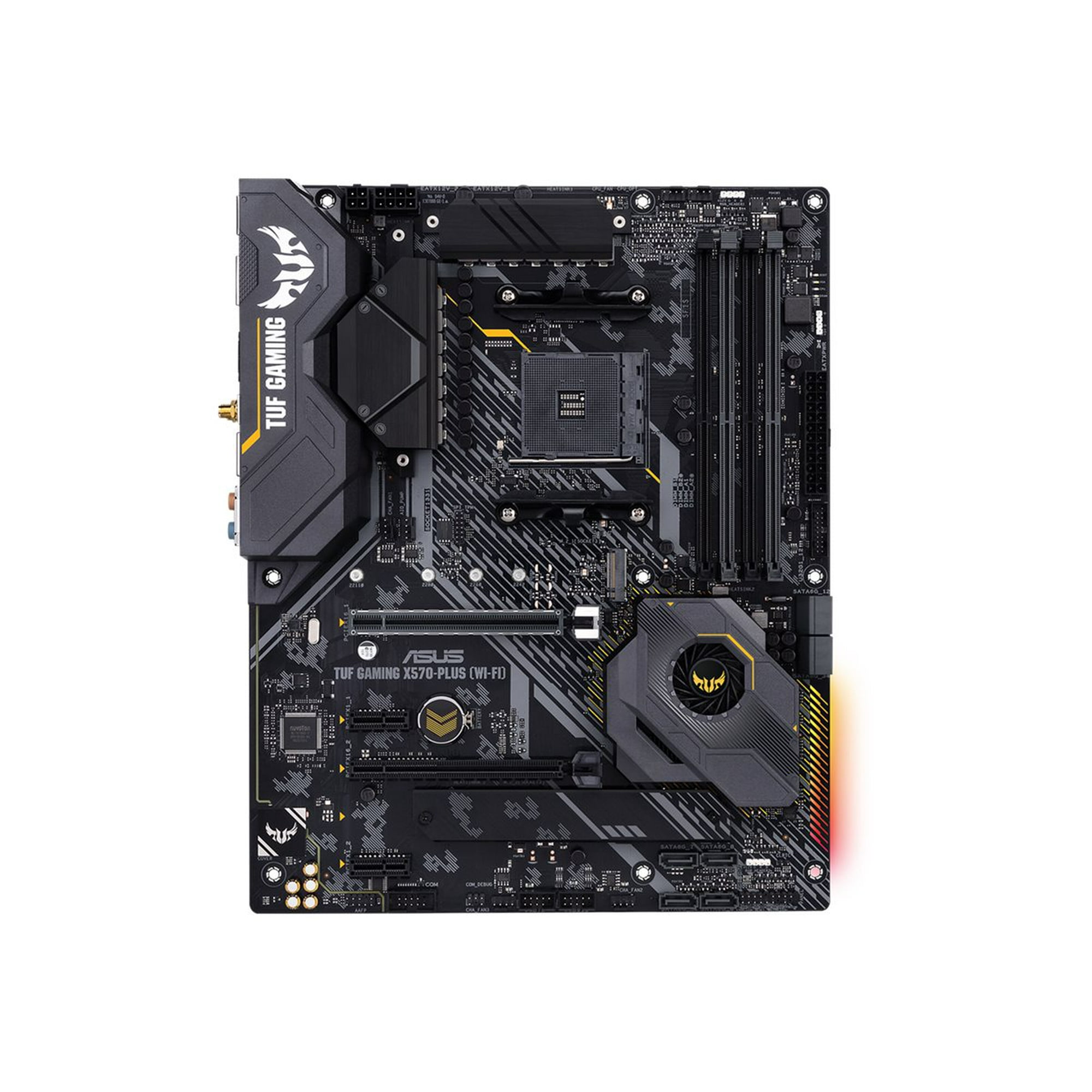 ASUS TUF GAMING X570-PLUS (WI-FI) - Motherboard - ATX - Socket AM4
