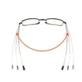 thumbnail image 5 of Red Antenna Extendable Rectangle Reading Glasses +2.00 Folding Mini Presbyopic Glasses Metal Portable Spring Hinge Readers with Case, 5 of 6