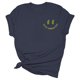 thumbnail image 3 of Gibobby Blusa Casual de Mujer Camiseta manga corta con estampado doble y cuello redondo color liso para mujer(Gris oscuro,M), 3 of 5