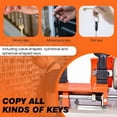 thumbnail image 2 of EAYSG Key Duplicating Cutter Cutting Machine, Manual & Electric Key Cutting Making Machine, 110V, 2 of 7
