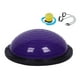 thumbnail image 2 of Pelota de equilibrio, pelota de Yoga para hemisferio, entrenamientos de cuerpo completo, pelota de equilibrio semicírculo Púrpura, 2 of 8