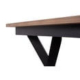 thumbnail image 3 of Mesa de Comedor Lior Nogal y Negro - Kessa Muebles, 3 of 5