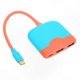 thumbnail image 2 of 4K USB C to HD Multimedia Adapter, 3-in-1 Multiport for Digital AV Output, Portable and Versatile Solution, 2 of 2