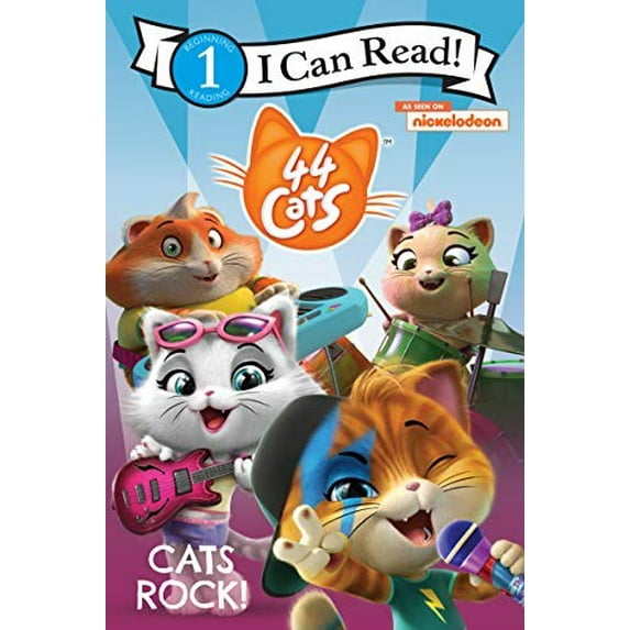 Pre-Owned 44 Cats: Cats Rock! (Paperback) 0063002124 9780063002128