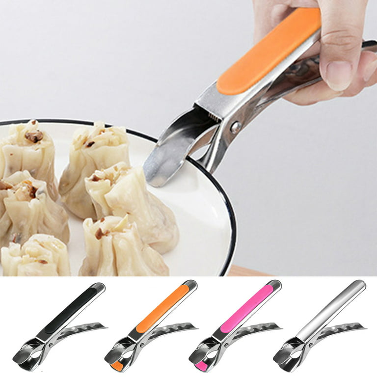 Gripper Clips for Moving Hot Plate or Bowls with Food out, From