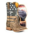 thumbnail image 7 of Men's Tin Haul Freedom Boots With Dog Tags Sole Handcrafted Brown, 7 of 7
