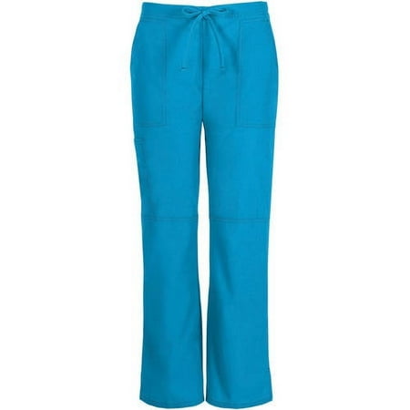 Women's Fashion Collection Drawstring Cargo Scrub Pant Petite
