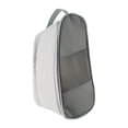 thumbnail image 1 of Bolsa para zapatos de golf con ventilación, transpirable, organizador para guardar artículos deportivos como camping, , fútbol, ​​senderismo y Gris, 1 of 8