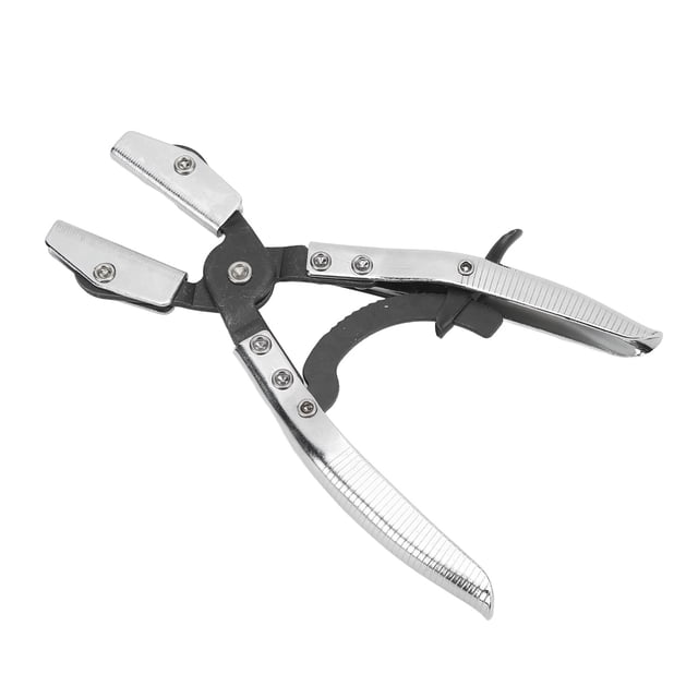 Line Pinch Off Plier, Universal High Efficiency Ratcheting Hose Pinch Off Plier Damage Free For Radiator Brake System 8in / 20.3cm