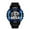 Blue, variant on Jewelry VerPetridure Mens Digital LED Analog Quartz Alarm Date Sports Wrist Watch