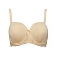 thumbnail image 4 of Curvy Kate Luxe Multiway Strapless Underwire Bra (CK2601),32J,Biscotti, 4 of 5