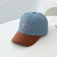 thumbnail image 4 of Gzbliryd Toddler Summer Hat Funny Hats Summer Upf 50+ Summer Beach Hat for Girls for Swim Beach (Light Blue,2-8 Years), 4 of 8
