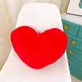 thumbnail image 7 of Yokan Heart Shaped Decorative Pillow, Soft Rose Velvet Heart Cushion, Cozy Throw Pillow for Living Room & Sofa, Cute Bedroom Accent for Kids & Girlfriends, Plush Home Décor, 7 of 7