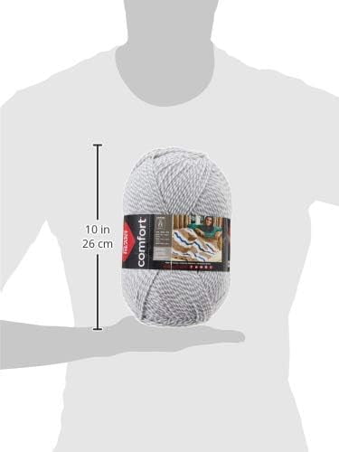 Red Heart Comfort Yarn-Grey