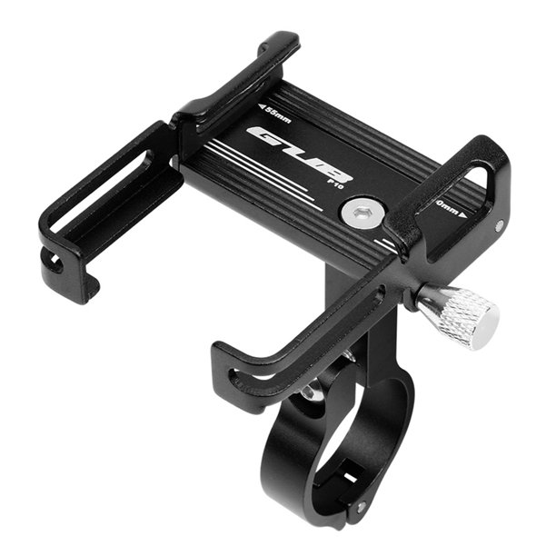 GUB Soporte de teléfono para bicicleta de aleación de aluminio Soporte para teléfono de bicicleta de montaje universal Soporte para teléfono de motocicleta con cierre de hebilla de silicona GUB Soporte para teléfono