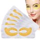 thumbnail image 1 of Máscara de ojos de hidrogel dorado, parches de máscara de ojos de cristal de colágeno, almohadillas antienvejecimiento debajo de los ojos, reduce las arrugas, ojos hinchados, ojeras, bolsas de ojos, m, 1 of 5