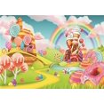 thumbnail image 1 of EREHome Polyester Fabric Sweet Cartoon Backdrops Lollipop Photo Props Rainbow Baby Photography Background 7x5ft, 1 of 1