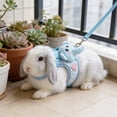 thumbnail image 6 of Harness with Backpack for Small Dogs, Breathable Mesh Padding, 3D Wrapping, No-Pull Anti-Choke, Reflective, Lightweight, Adjustable Blue, 6 of 6
