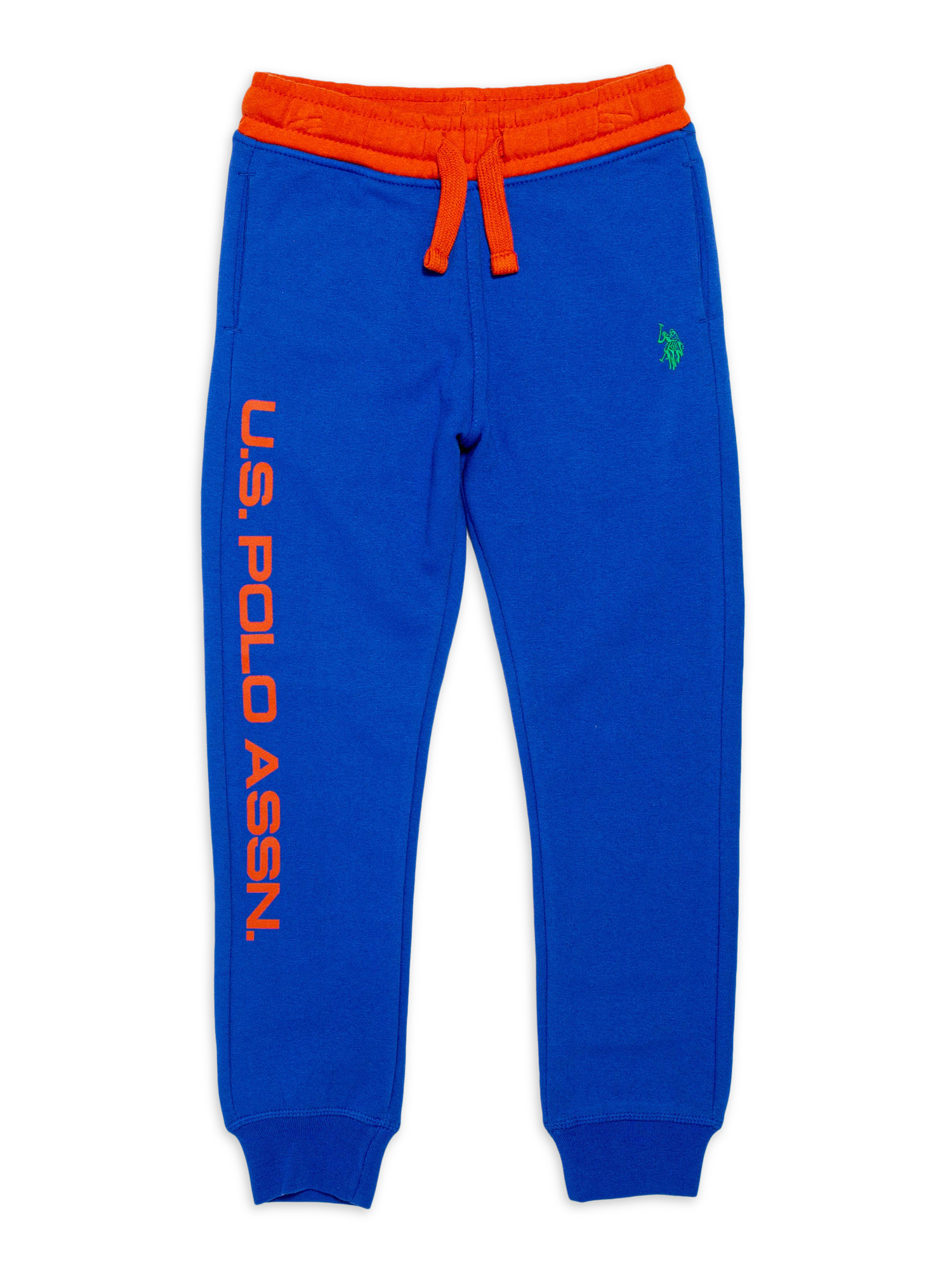 U.S. Polo Boys Fleece Colorblock Zip up Hoodie & Sweatpant Set , 2-Pack, Sizes 4-18 - image 5 of 6