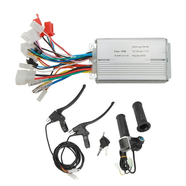 Empuñadura del acelerador de bicicleta eléctrica NikouMX controlador de motor eléctrico 36V 48V 250W