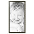 thumbnail image 2 of ArtToFrames 22" x 44" Black Panel With Silver Lip Picture Frame, 22x44 inch Multi Wood Poster Frame (WOM-5093),  Pack, 2 of 7
