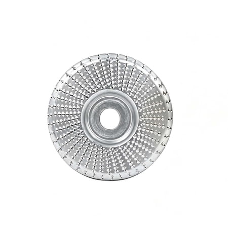 Lypsnake Angle Grinder Polishing Pad Radial Dotted Tungsten Steel Grinding Disc Wood Carving Sanding Wheel Heavy Duty Rotary Abrasive Tool for Carpenter Workshop Furniture Timber Surface Trimming