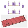 thumbnail image 4 of Estabilizadores atornillables Sunnimix para PCB Teclado Mecánico MX Violeta 1 6.25u 4 2U, 4 of 8