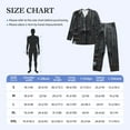 thumbnail image 4 of Gaeub Fantasy Medieval Weaponry Mens Pajamas Set Mens Sleepwear with Long Sleeve Top & Bottoms PJs-X-Large, 4 of 7