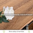 thumbnail image 6 of Alpha Joy 32'' Farmhouse Sliding Barn Door Cabinet Brown 54.78 lb, 6 of 6